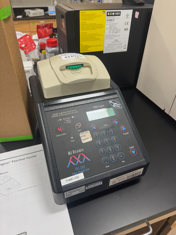 Image of MJ Research PTC-200 Peliter Thermal Cycler